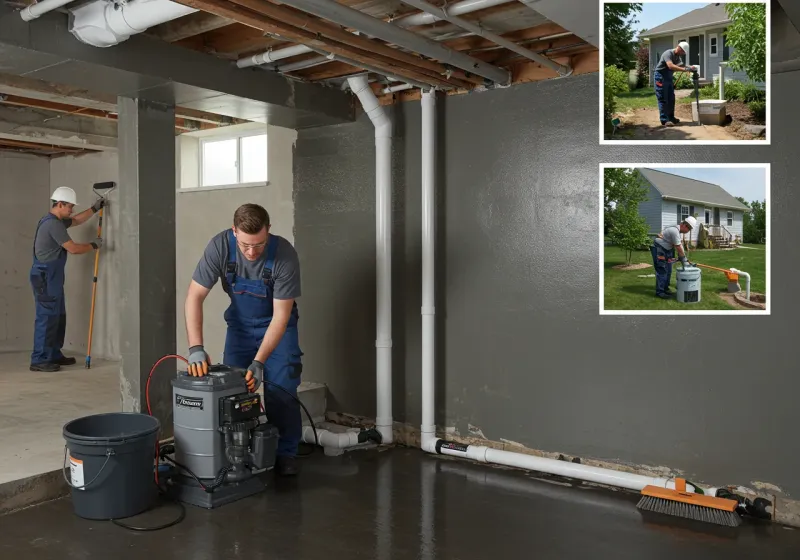 Basement Waterproofing and Flood Prevention process in Pell City, AL